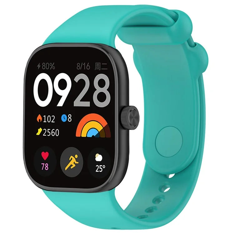For Xiaomi Redmi Watch 4 / Smart Band 8 Pro Silicone Watch Strap Adjustable Band