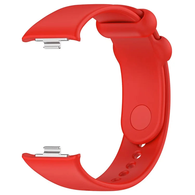 For Xiaomi Redmi Watch 4 / Smart Band 8 Pro Silicone Watch Strap Adjustable Band