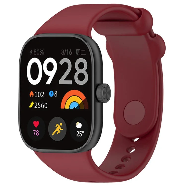 For Xiaomi Redmi Watch 4 / Smart Band 8 Pro Silicone Watch Strap Adjustable Band