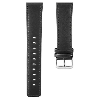 For Samsung Galaxy Watch3 45mm Leather Band 22mm Crazy Horse Texture Watch Strap