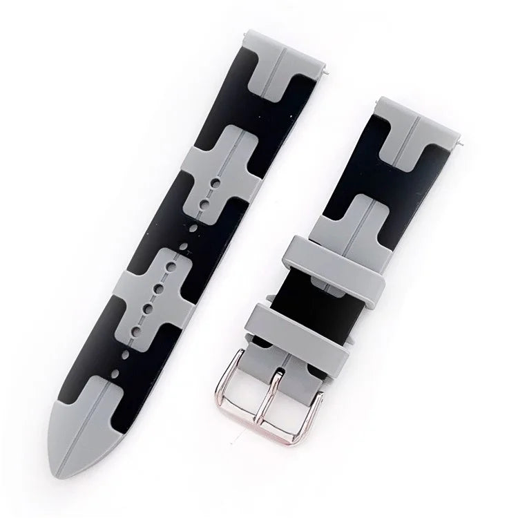 For Samsung Galaxy Watch6 / Watch6 Classic / Huawei Watch GT 4 41mm Silicone 20mm Watch Band