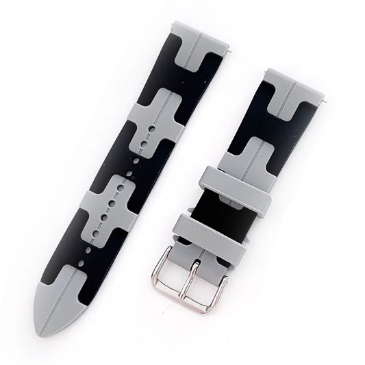 For Samsung Galaxy Watch6 / Watch6 Classic / Huawei Watch GT 4 41mm Silicone 20mm Watch Band