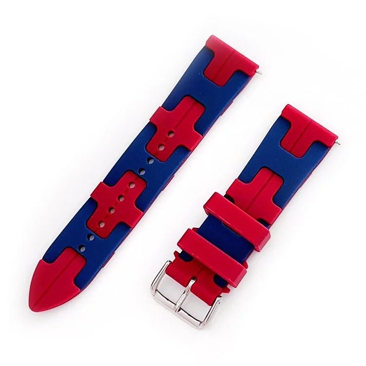 For Samsung Galaxy Watch6 / Watch6 Classic / Huawei Watch GT 4 41mm Silicone 20mm Watch Band