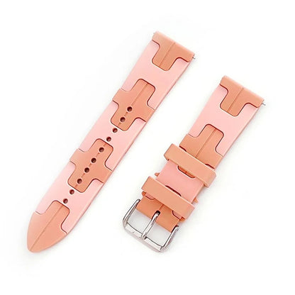 For Samsung Galaxy Watch6 / Watch6 Classic / Huawei Watch GT 4 41mm Silicone 20mm Watch Band