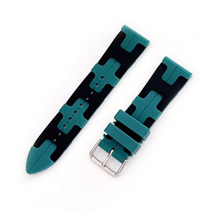 For Samsung Galaxy Watch6 / Watch6 Classic / Huawei Watch GT 4 41mm Silicone 20mm Watch Band