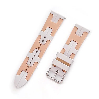 For Samsung Galaxy Watch6 / Watch6 Classic / Huawei Watch GT 4 41mm Silicone 20mm Watch Band