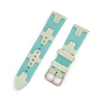 For Samsung Galaxy Watch6 / Watch6 Classic / Huawei Watch GT 4 41mm Silicone 20mm Watch Band