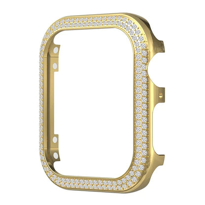 Rhinestone Decor Zinc Alloy Watch Case for Apple Watch SE  /  SE (2022)  /  SE (2023)  /  Series 6  /  5  /  4 40mm