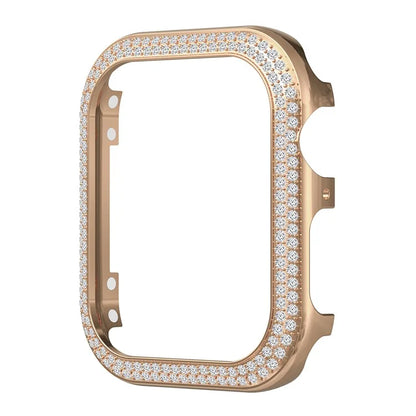 Rhinestone Decor Zinc Alloy Watch Case for Apple Watch SE  /  SE (2022)  /  SE (2023)  /  Series 6  /  5  /  4 40mm