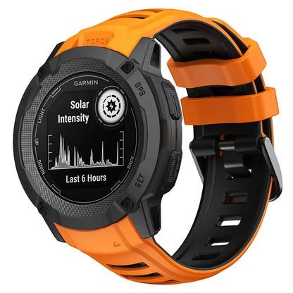For Garmin Instinct 2X Silicone Watch Strap Replacement Wrist Band