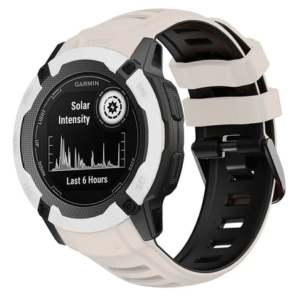 For Garmin Instinct 2X Silicone Watch Strap Replacement Wrist Band