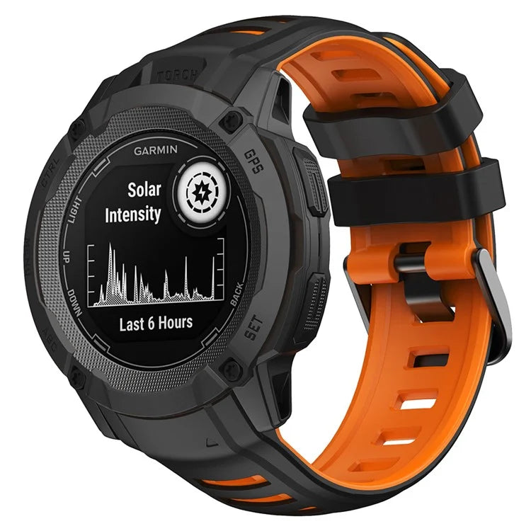 For Garmin Instinct 2X Silicone Watch Strap Replacement Wrist Band