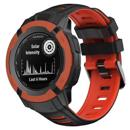 For Garmin Instinct 2X Silicone Watch Strap Replacement Wrist Band