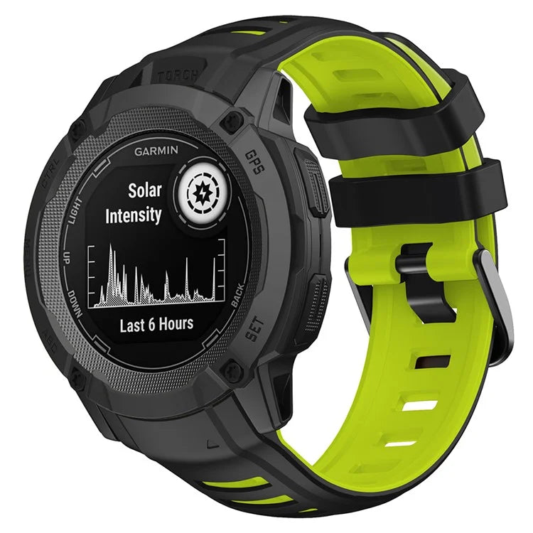 For Garmin Instinct 2X Silicone Watch Strap Replacement Wrist Band