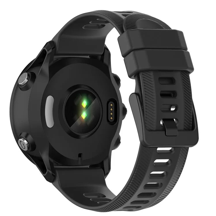 For Garmin Forerunner 955 Silicone Watch Band Soft Sport Strap
