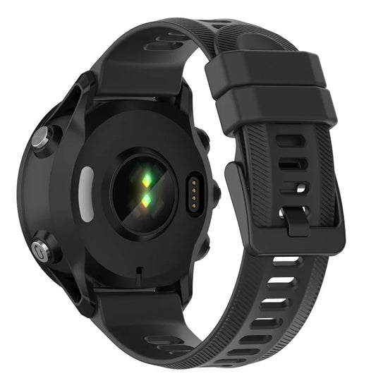 For Garmin Forerunner 955 Silicone Watch Band Soft Sport Strap
