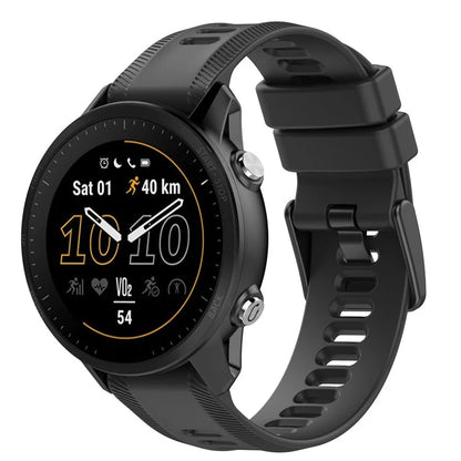 For Garmin Forerunner 955 Silicone Watch Band Soft Sport Strap
