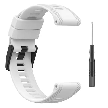 For Garmin Forerunner 955 Silicone Watch Band Soft Sport Strap