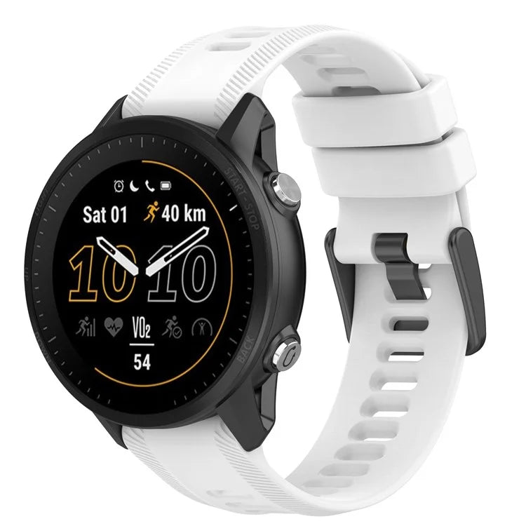 For Garmin Forerunner 955 Silicone Watch Band Soft Sport Strap