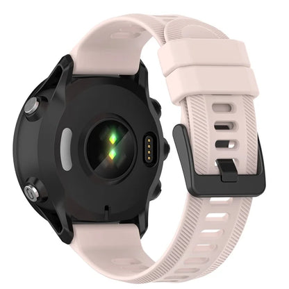 For Garmin Forerunner 955 Silicone Watch Band Soft Sport Strap