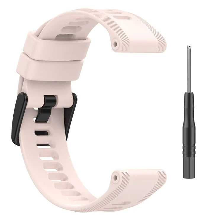 For Garmin Forerunner 955 Silicone Watch Band Soft Sport Strap