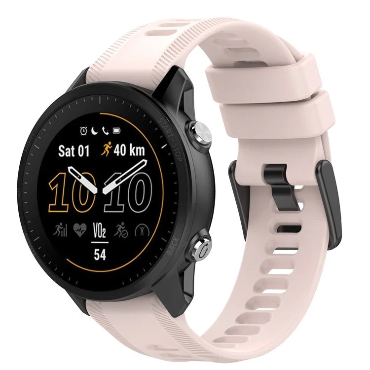 For Garmin Forerunner 955 Silicone Watch Band Soft Sport Strap