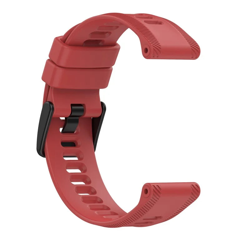For Garmin Forerunner 955 Silicone Watch Band Soft Sport Strap