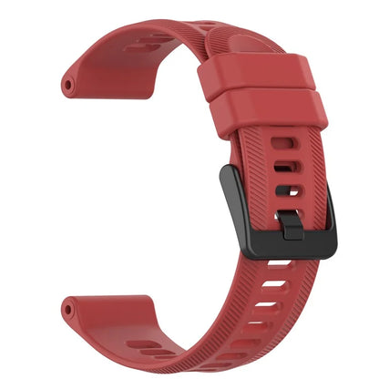 For Garmin Forerunner 955 Silicone Watch Band Soft Sport Strap