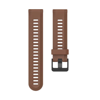 For Garmin Forerunner 955 Silicone Watch Band Soft Sport Strap