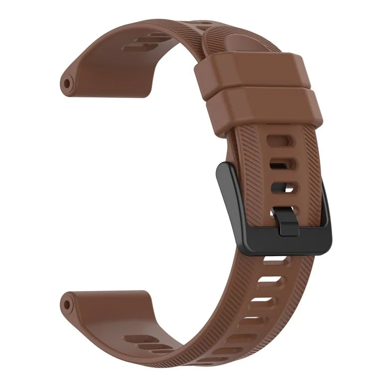 For Garmin Forerunner 955 Silicone Watch Band Soft Sport Strap