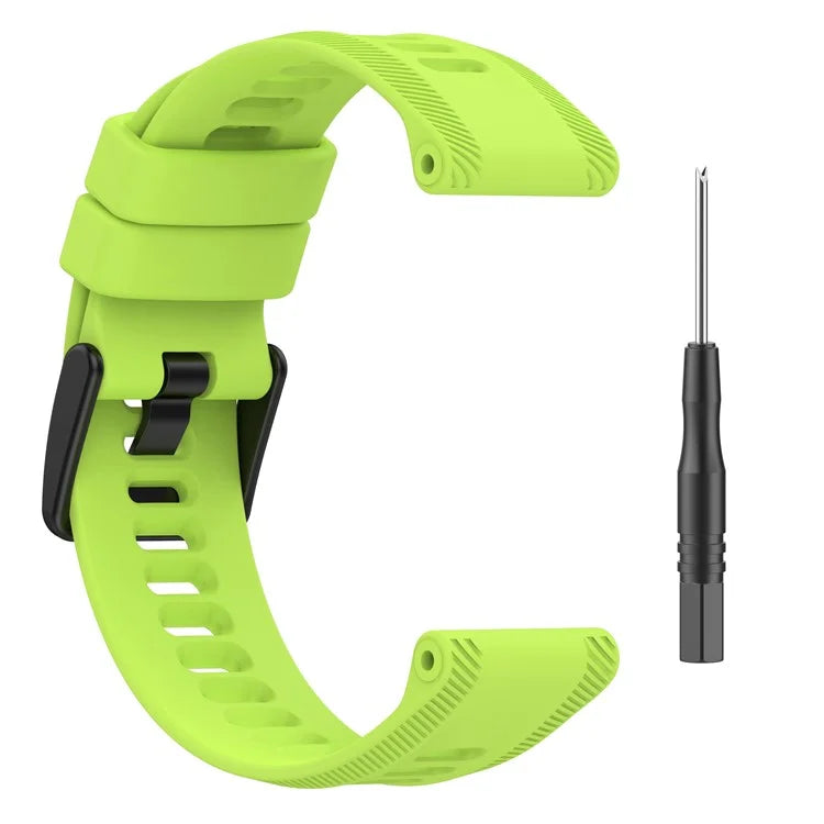 For Garmin Forerunner 955 Silicone Watch Band Soft Sport Strap
