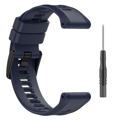 For Garmin Forerunner 955 Silicone Watch Band Soft Sport Strap