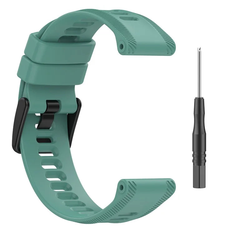 For Garmin Forerunner 955 Silicone Watch Band Soft Sport Strap