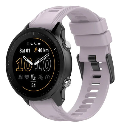 For Garmin Forerunner 955 Silicone Watch Band Soft Sport Strap