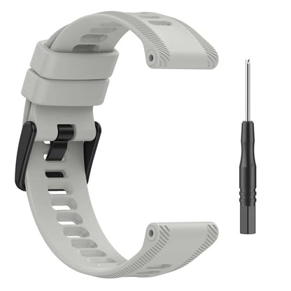 For Garmin Forerunner 955 Silicone Watch Band Soft Sport Strap