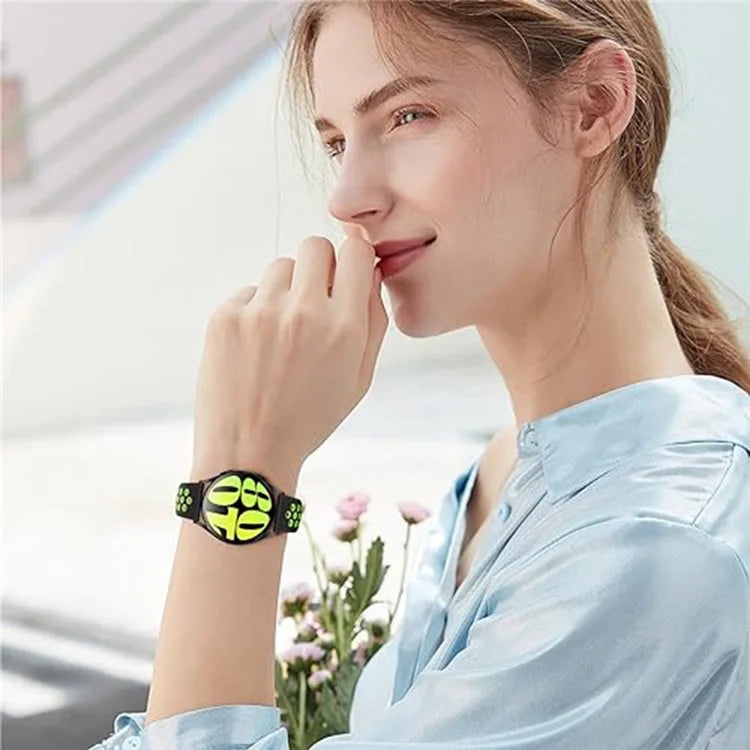 KALEBOL KLB-SSGJ-001 For Samsung Galaxy Watch3 45mm Silicone Band 22mm Watch Strap