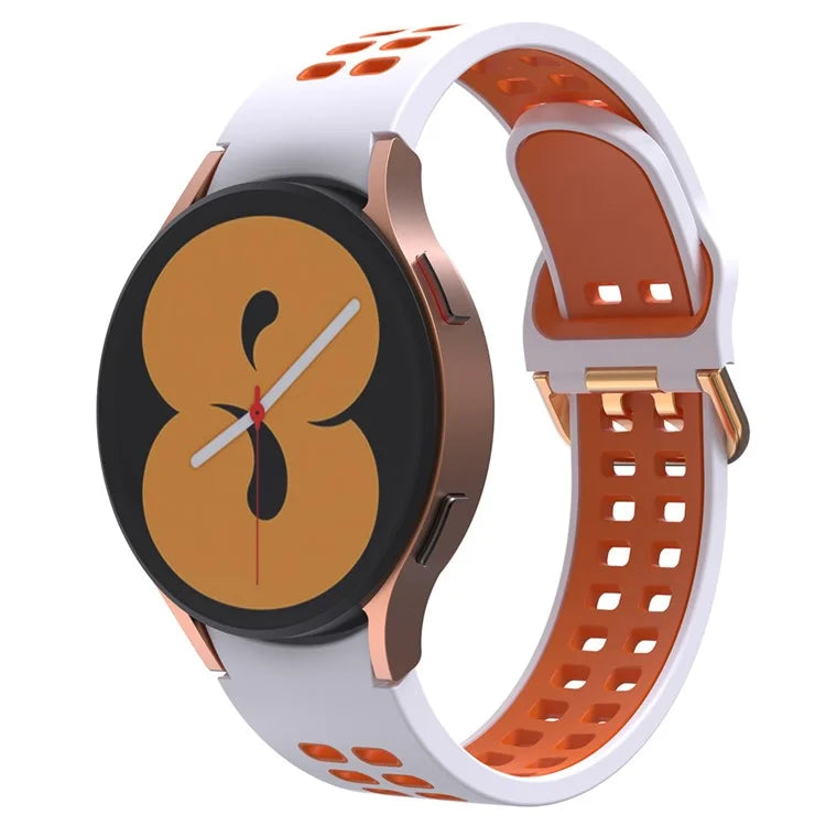 KALEBOL KLB-SSGJ-001 For Samsung Galaxy Watch4 / Watch 5 / Watch6 Silicone Watch Band Soft Strap