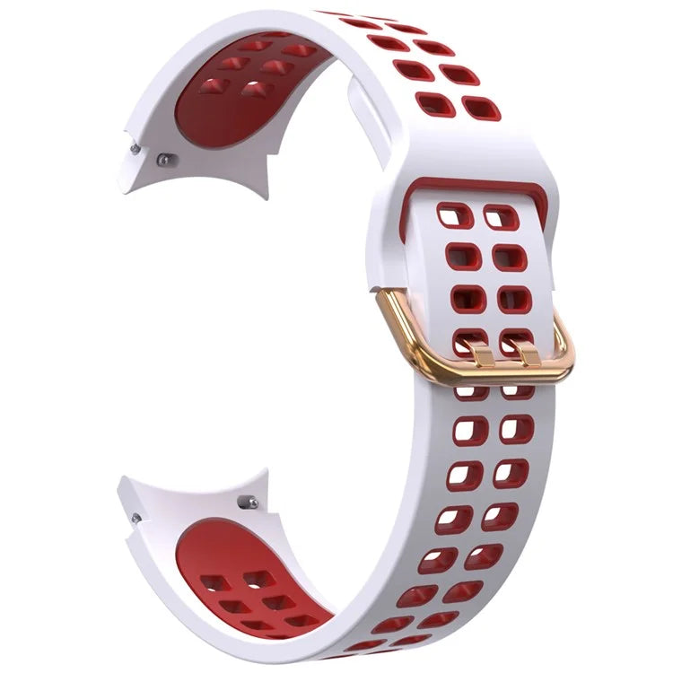 KALEBOL KLB-SSGJ-001 For Samsung Galaxy Watch4 / Watch 5 / Watch6 Silicone Watch Band Soft Strap