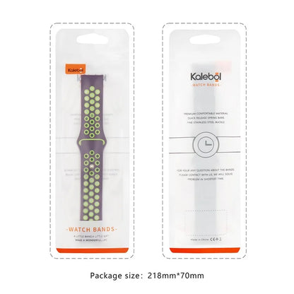 KALEBOL KLB-SSGJ-001 For Samsung Galaxy Watch4 / Watch 5 / Watch6 Silicone Watch Band Soft Strap