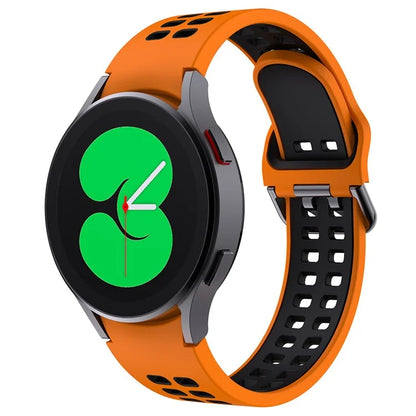 KALEBOL KLB-SSGJ-001 For Samsung Galaxy Watch4 / Watch 5 / Watch6 Silicone Watch Band Soft Strap