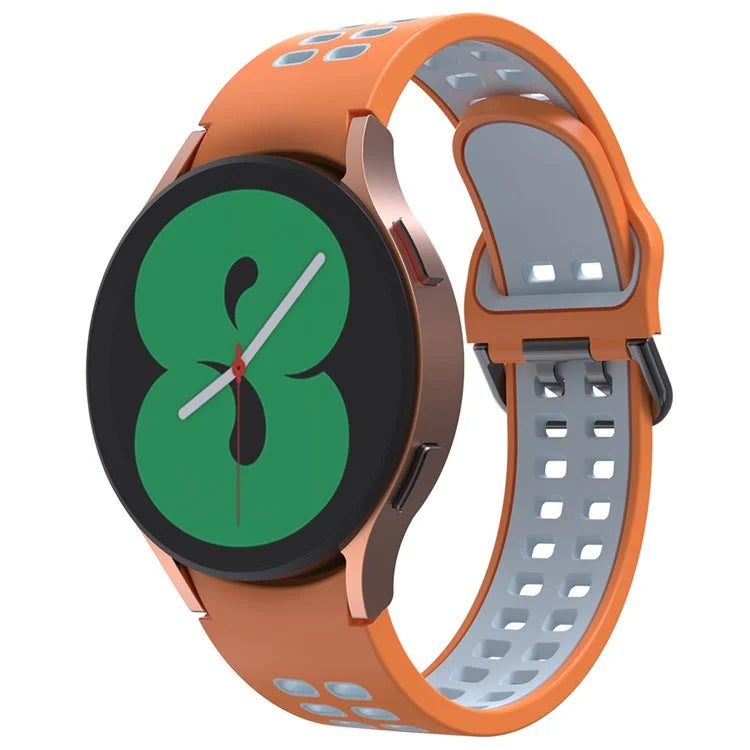KALEBOL KLB-SSGJ-001 For Samsung Galaxy Watch4 / Watch 5 / Watch6 Silicone Watch Band Soft Strap