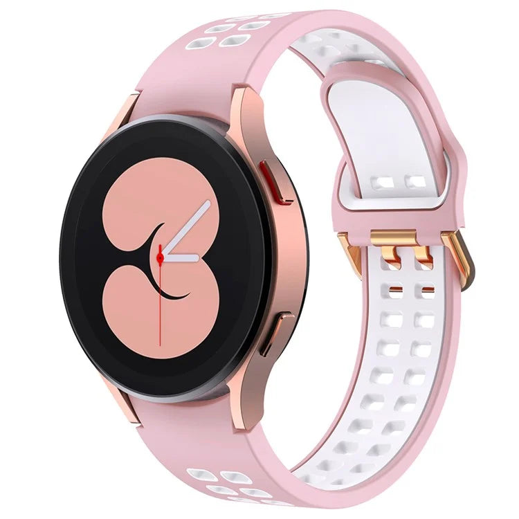 KALEBOL KLB-SSGJ-001 For Samsung Galaxy Watch4 / Watch 5 / Watch6 Silicone Watch Band Soft Strap