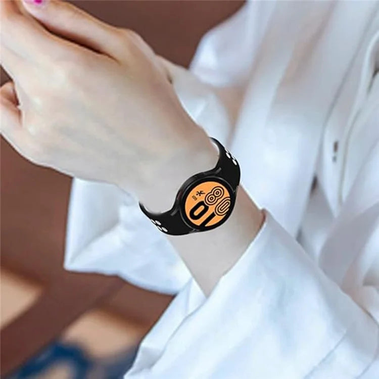 KALEBOL KLB-SSGJ-001 For Samsung Galaxy Watch4 / Watch 5 / Watch6 Silicone Watch Band Soft Strap