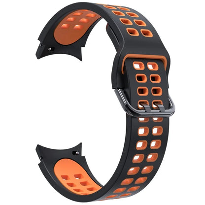 KALEBOL KLB-SSGJ-001 For Samsung Galaxy Watch4 / Watch 5 / Watch6 Silicone Watch Band Soft Strap