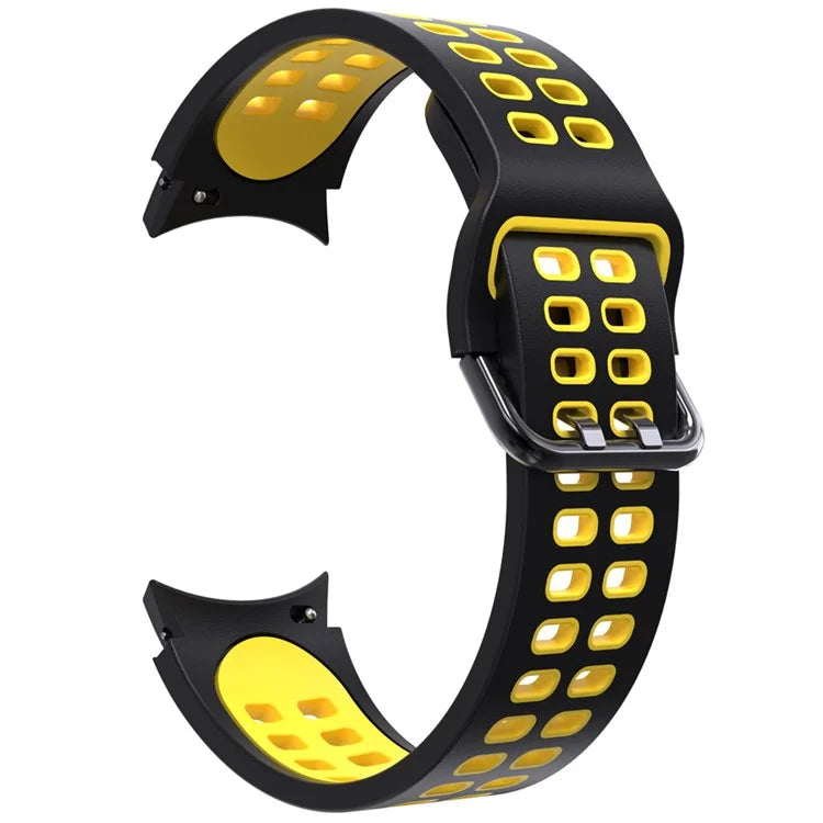 KALEBOL KLB-SSGJ-001 For Samsung Galaxy Watch4 / Watch 5 / Watch6 Silicone Watch Band Soft Strap
