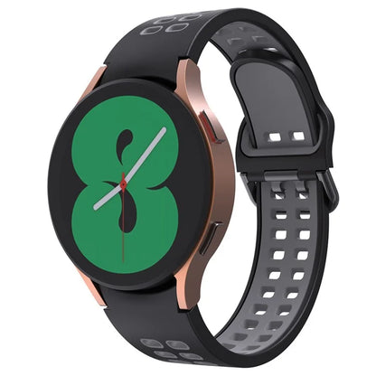 KALEBOL KLB-SSGJ-001 For Samsung Galaxy Watch4 / Watch 5 / Watch6 Silicone Watch Band Soft Strap