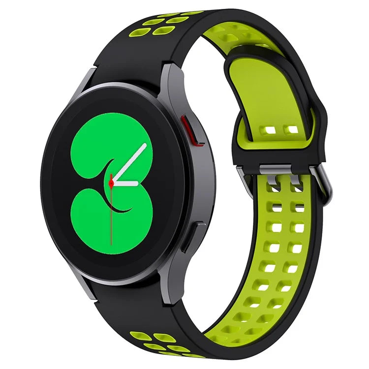 KALEBOL KLB-SSGJ-001 For Samsung Galaxy Watch4 / Watch 5 / Watch6 Silicone Watch Band Soft Strap