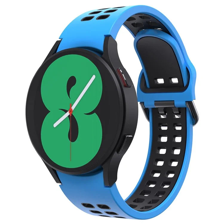 KALEBOL KLB-SSGJ-001 For Samsung Galaxy Watch4 / Watch 5 / Watch6 Silicone Watch Band Soft Strap