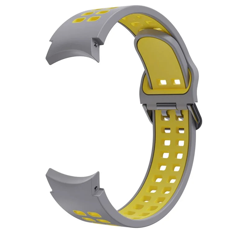 KALEBOL KLB-SSGJ-001 For Samsung Galaxy Watch4 / Watch 5 / Watch6 Silicone Watch Band Soft Strap