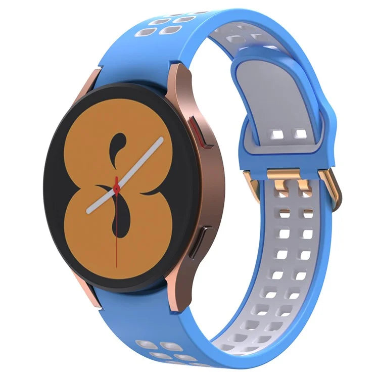 KALEBOL KLB-SSGJ-001 For Samsung Galaxy Watch4 / Watch 5 / Watch6 Silicone Watch Band Soft Strap